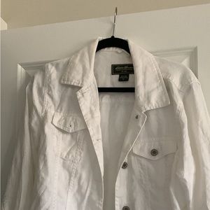 Eddie Bauer linen jacket